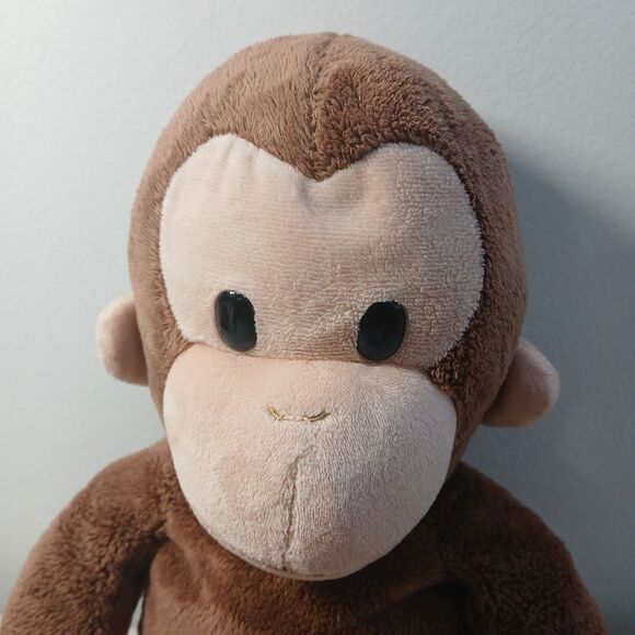 Curious George Brown Stuffed Plush Monkey Animal Toy Doll 16" Tall - Picture 2 of 4